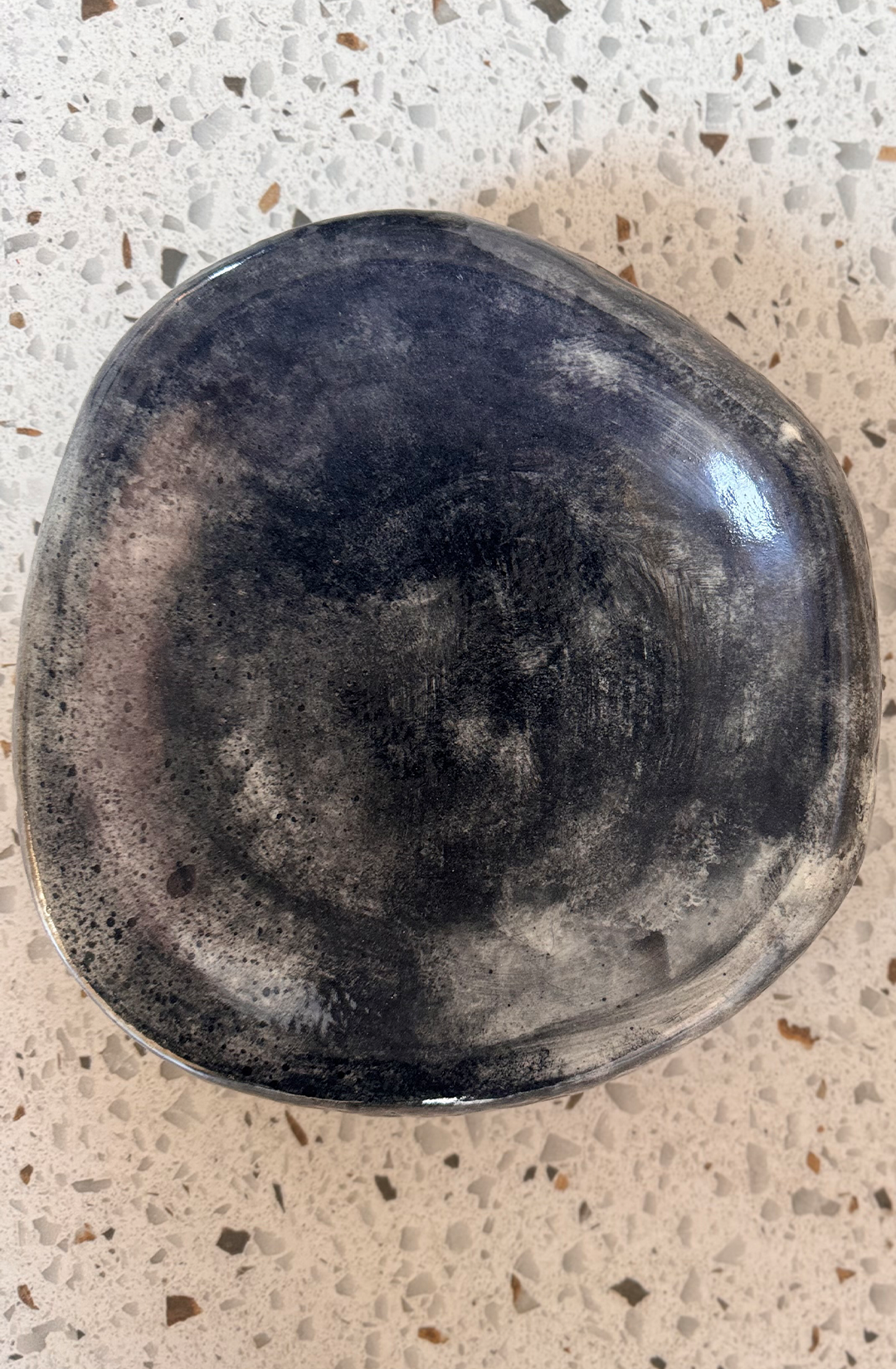 Painted Pebble Plates