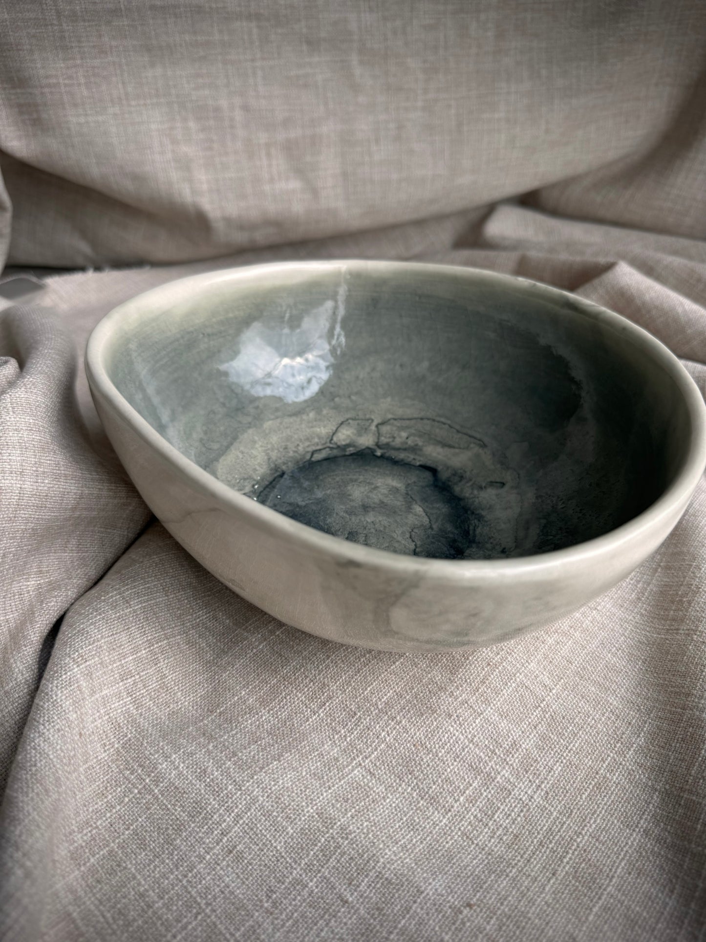Graphite Cornsilk Bowls