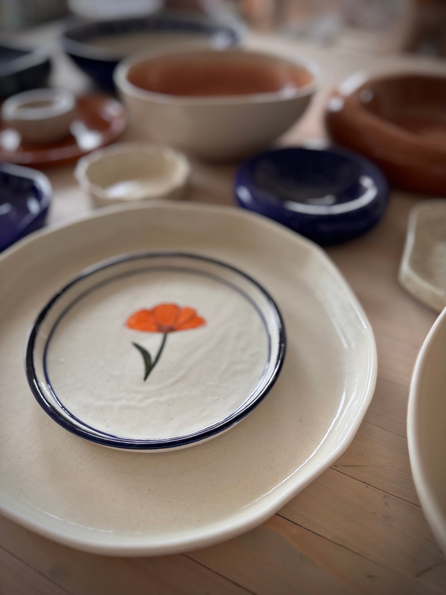 Poppy plates
