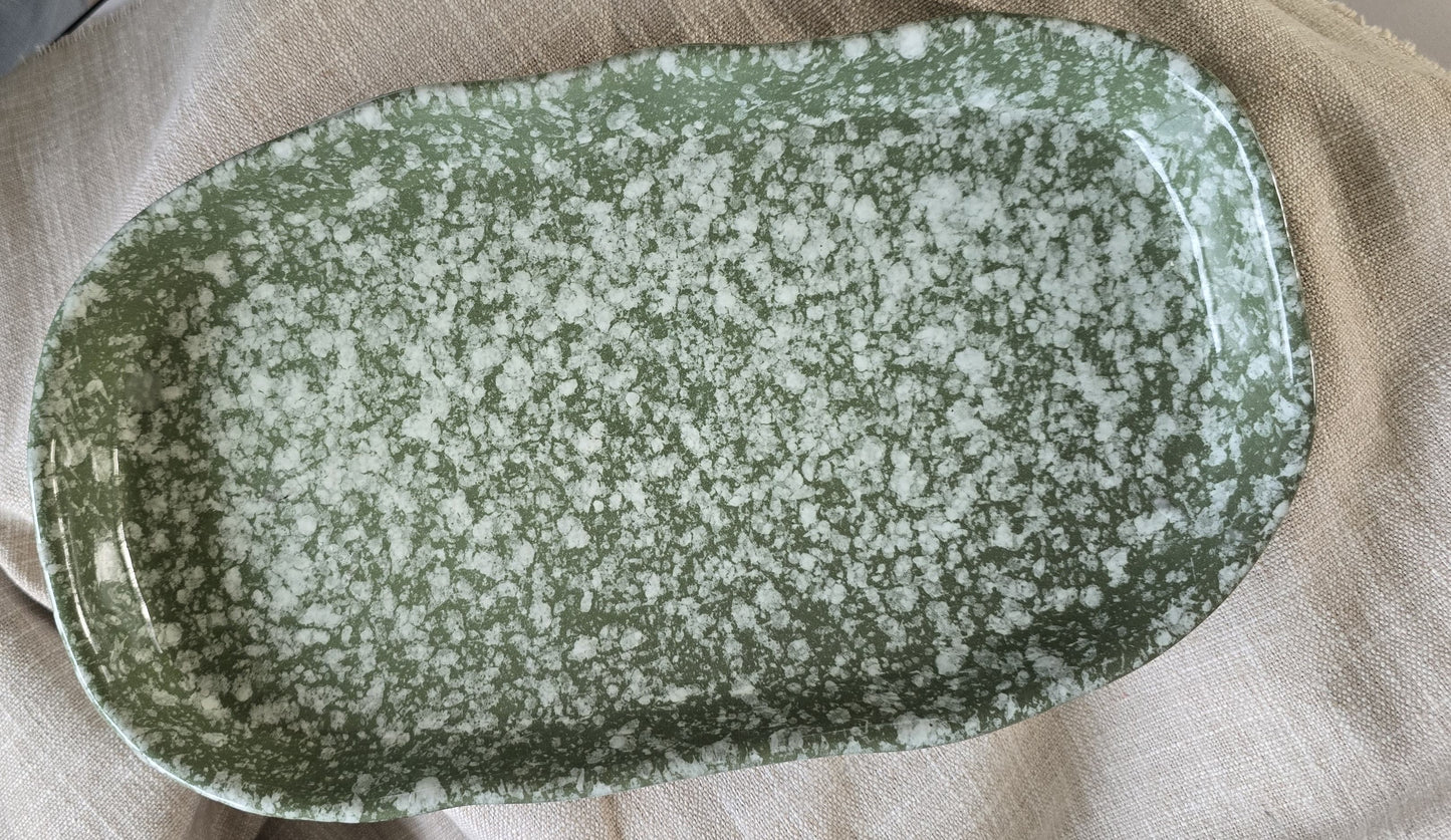 Cobalt Irregular Platter