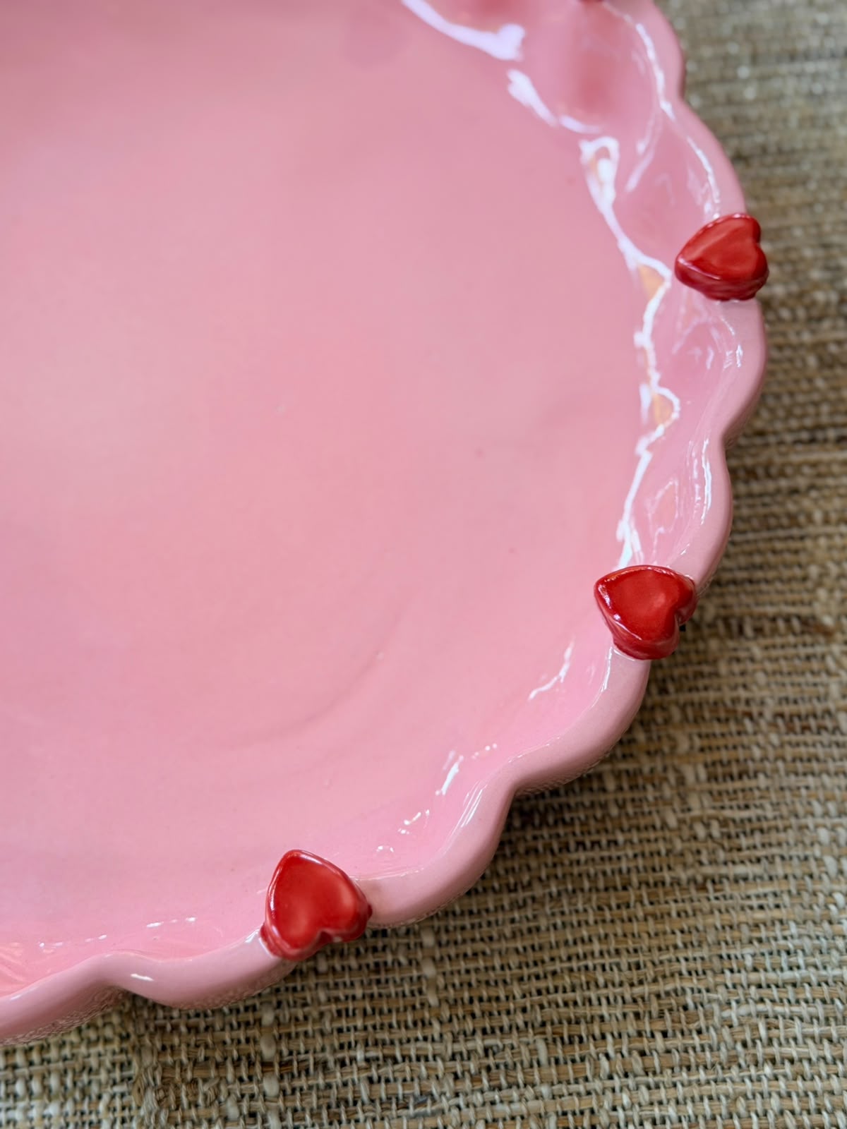 Bubblegum Heart Platter