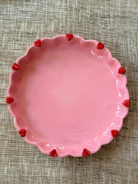 Bubblegum Heart Platter
