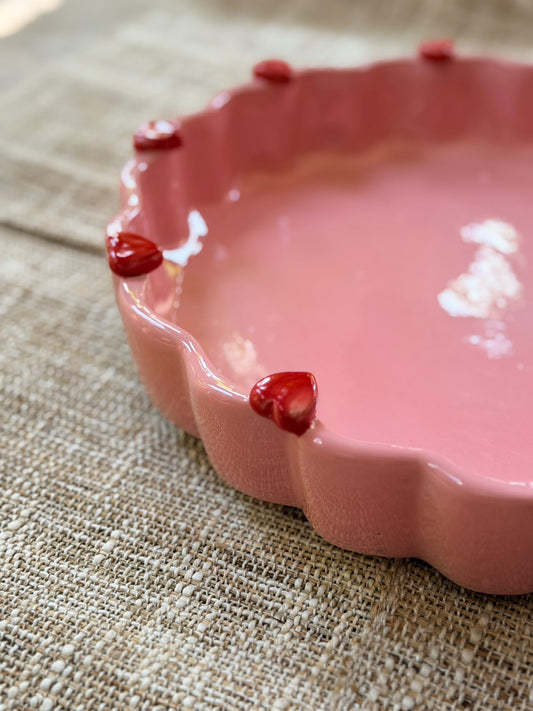 Bubblegum Heart Platter
