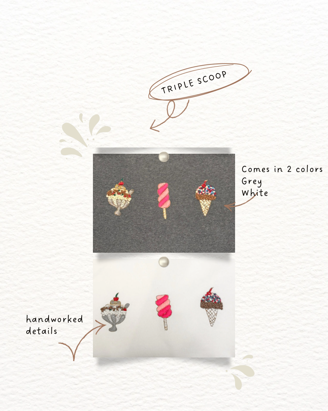 Triple scoop