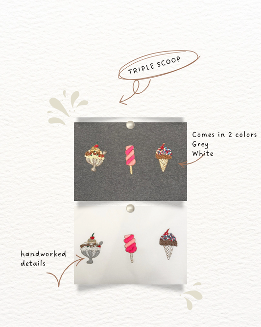 Triple scoop